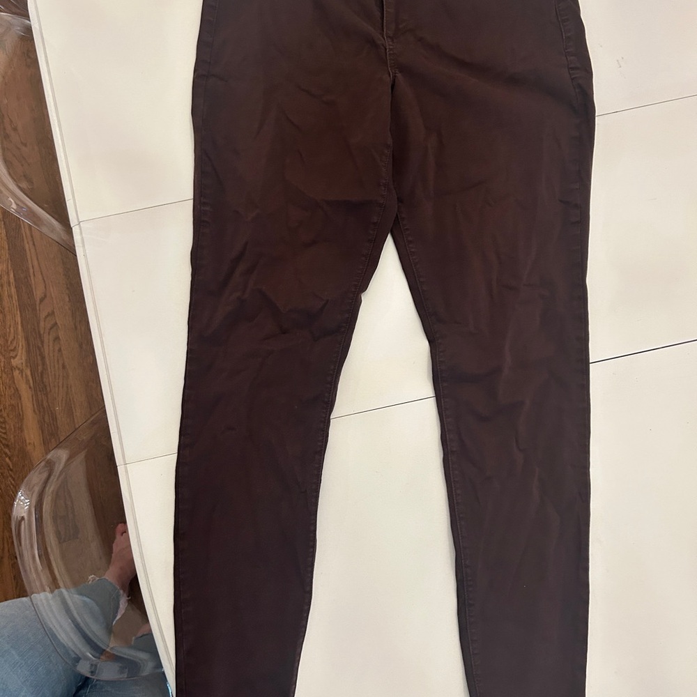 Maurices Women's Brown Straight Leg Pants